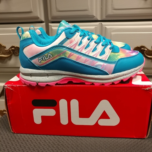 FILA Evergrand TR 21.5 Women's Trail Running Shoes Size 8 Atomic Blue - Picture 11 of 16